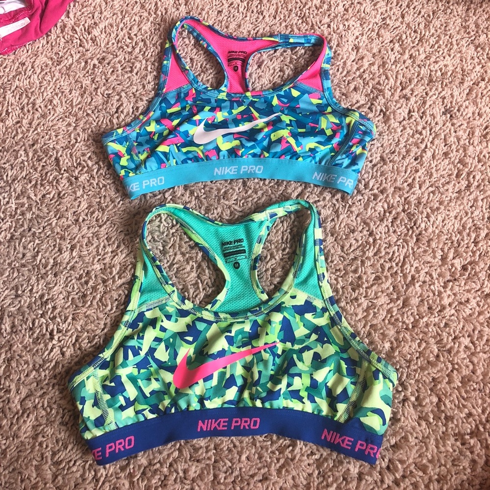 Nike Girls Pro Sports Bra (pack of 2)